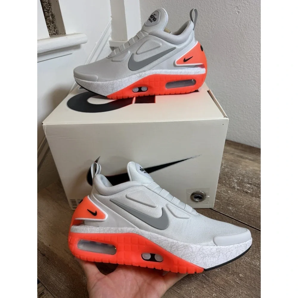 Nike Adapt Auto Max Infrared CI5018-002 Men's US Size 9 Self Lacing Shoes NEW